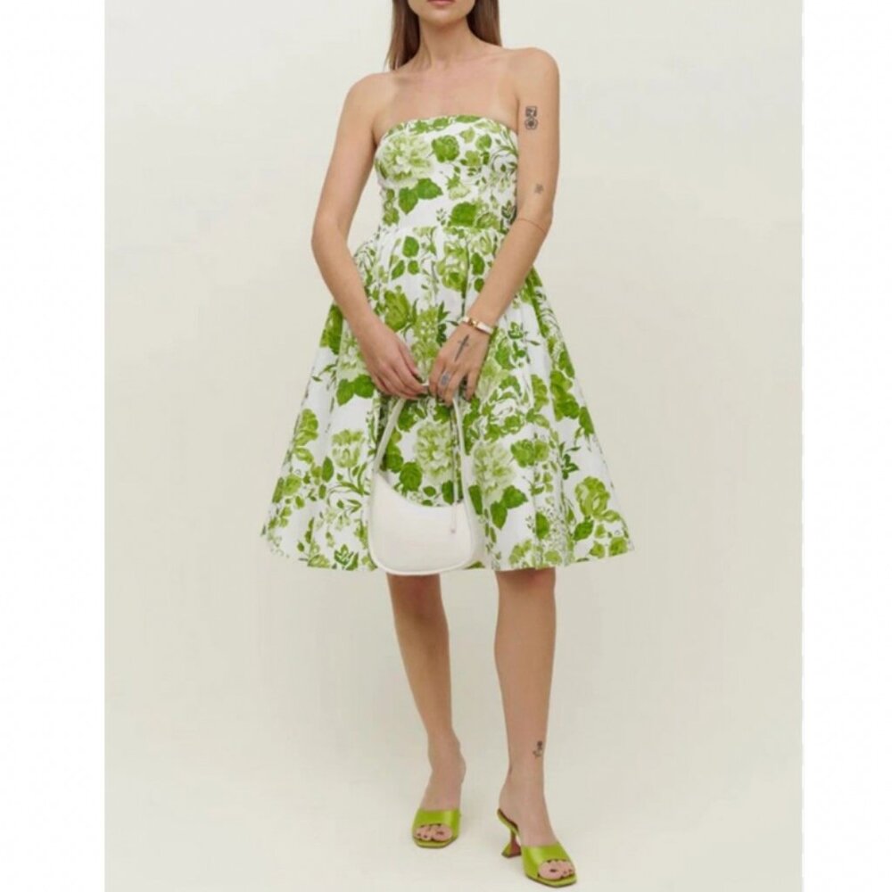 Reformation Buttercup Dress Rialto - Size 8
